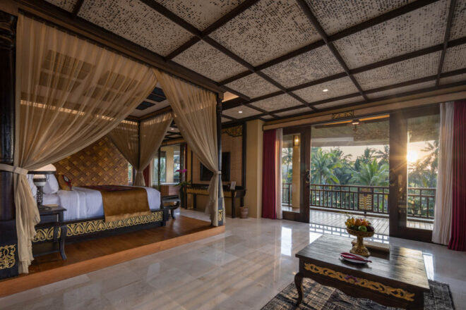 rentable room with king size bed big open floor and balcony